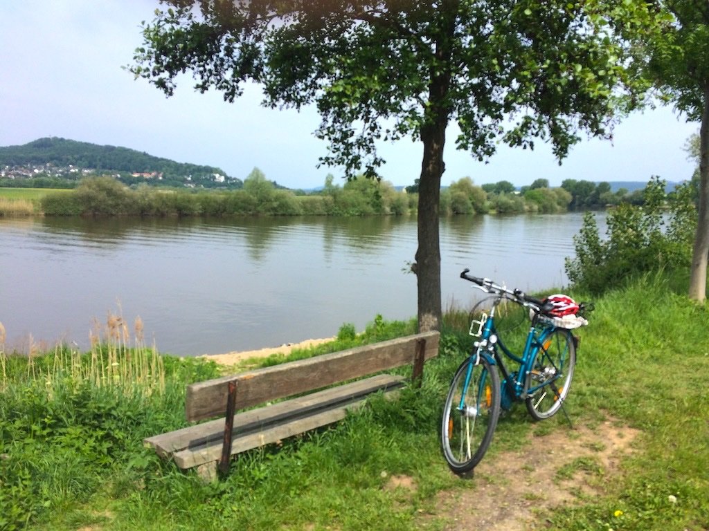 Ruheplatz an der Weser