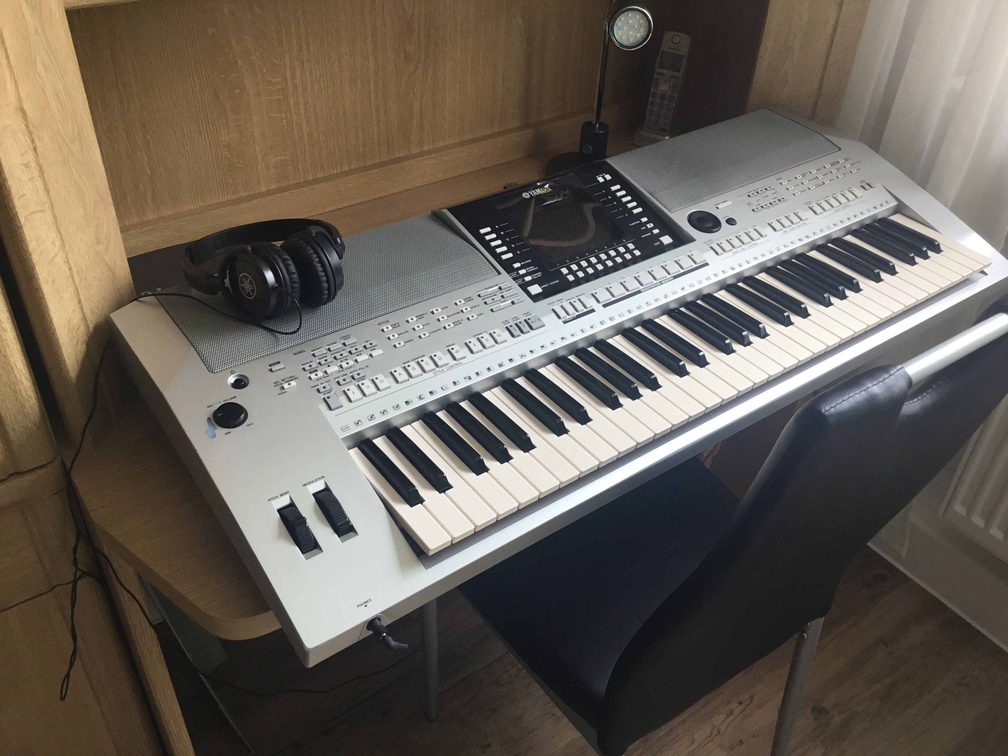 Mein Yamaha-Keyboard