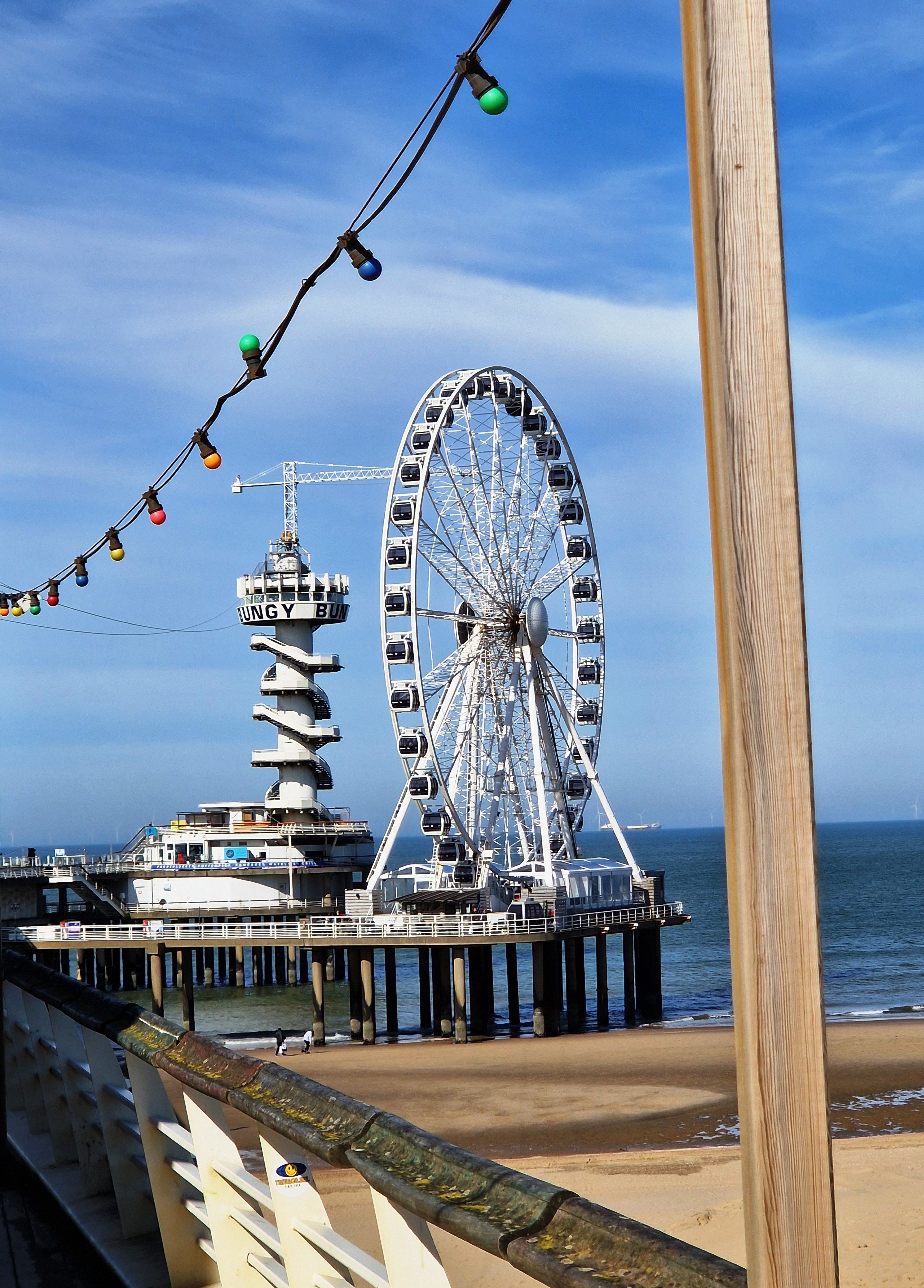 Auf der Seebrücke Scheveningen