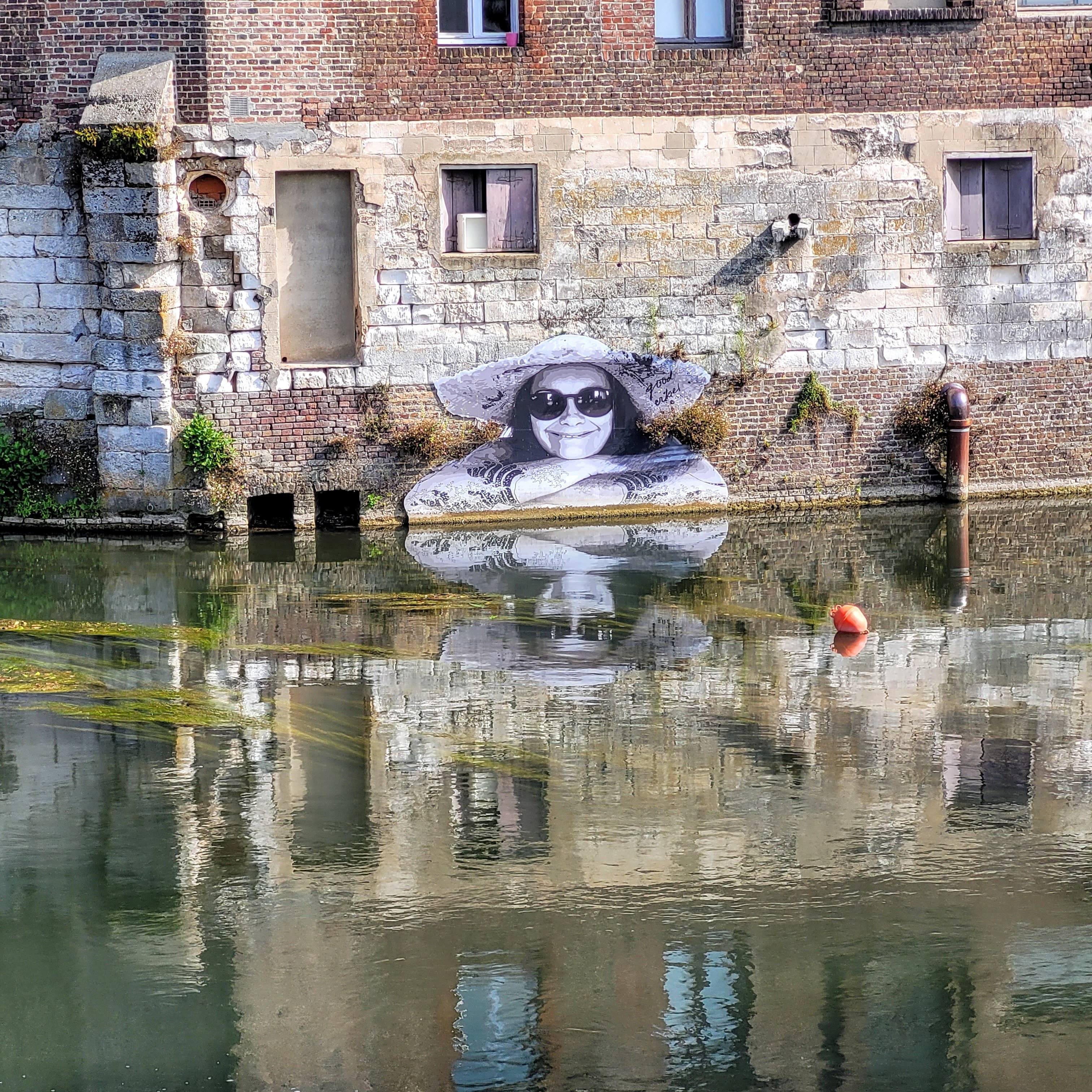 In Pont-Audemer in der Normandie