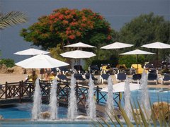 Springbrunnen im Hotel Marriott